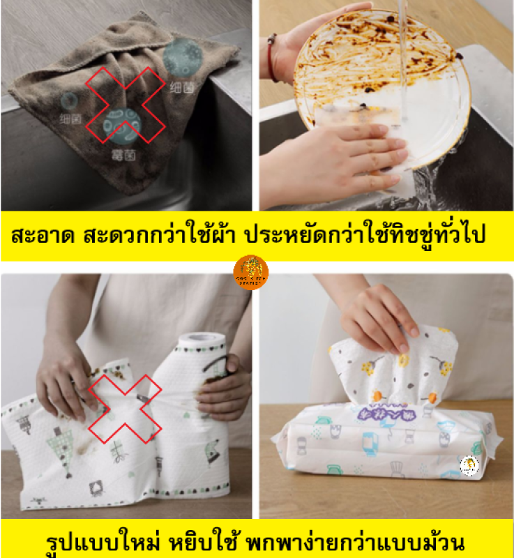 ทิชชู่ซักได้ กระดาษทิชชู่ใช้ซ้ำ ทิชชู่แบบแผ่น กระดาษอเนกประสงค์ กระดาษซับมัน กระดาษเช็ดคราบมัน multipurpose paper กระดาษทิชชู่ห่อ ทิชชู่ผ้า 40