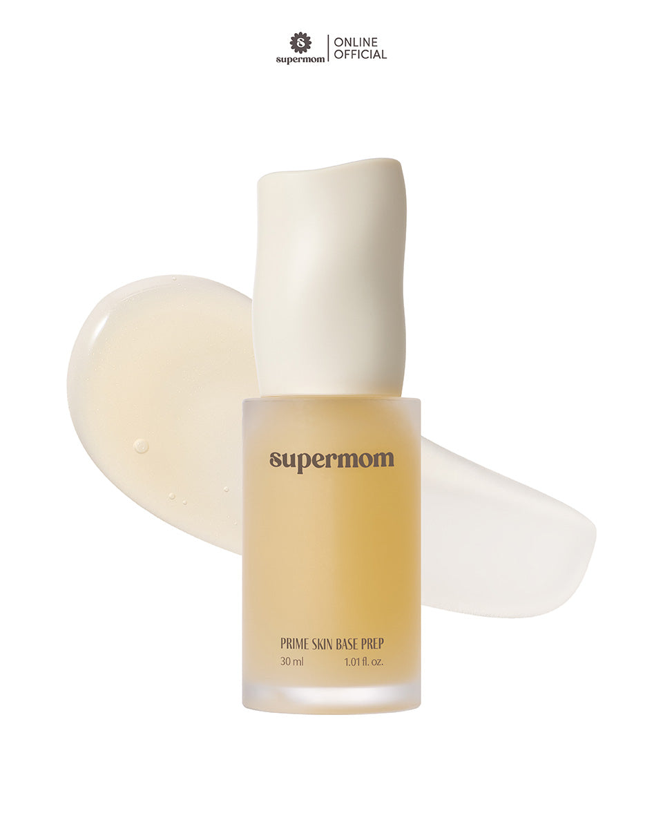 Supermom L Prime Skin Base Prep Base for Preparing Skin before Applying Makeup 30 ml Made in Korea